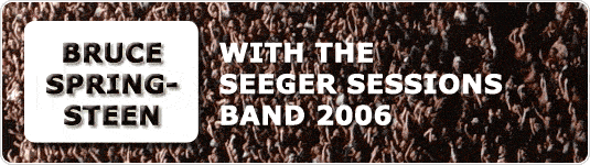 bruce springsteen with the seeger sessions band 2006